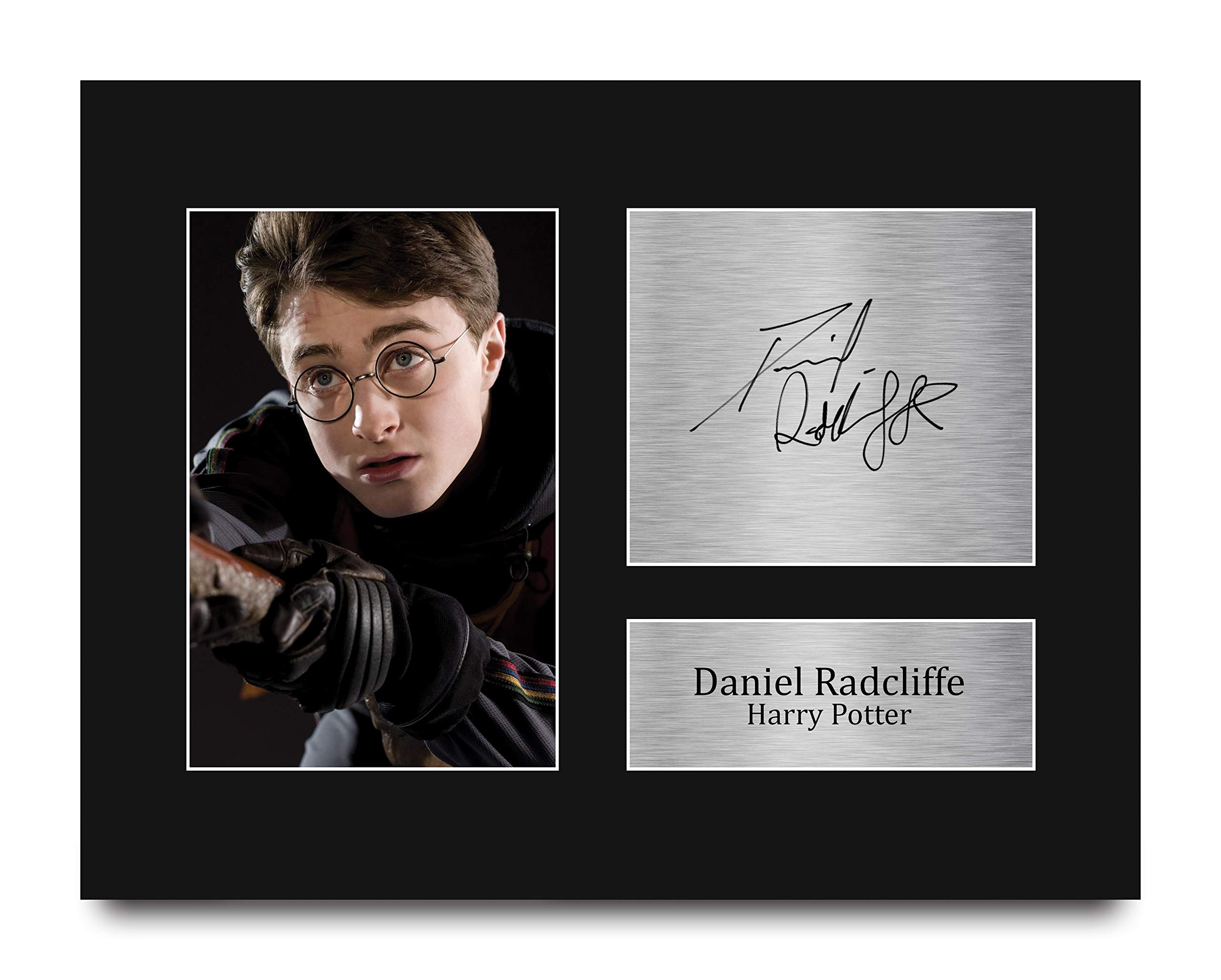 HWC Trading Daniel Radcliffe USL Signed Printed Autograph Harry Potter Gifts Print Photo Picture Display - US Letter Size