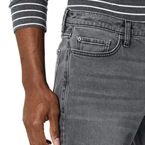 Amazon Essentials Men's Straight-Fit Jean, Washed Grey, 34W x 33L