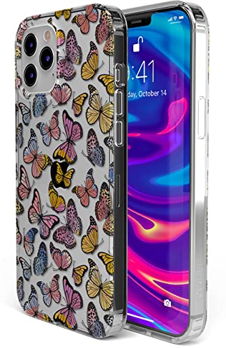 Casely iPhone 13 Pro Max Case | Free Spirit | Rainbow Butterfly Case Design Compatible Only with iPhone 13 Pro Max (Classic Collection)