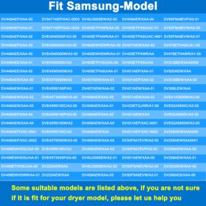 DC97-14486A Dryer Heating Element Assembly Replacement for Sam-sung Dryer (dv40j3000ew/a2 dv45h7000ew/a2 dv42h5000ew/a3 dv42h5200ep/a3 dv42h5200ew/a3) Replace DC97-14486D DC9714486A PS2432265