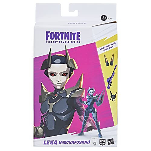 FORTNITE Victory Royale Series Lexa (Mechafusion) Collectible Action Figure for 8+ Years with Accessories 6-Inch