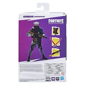 FORTNITE Victory Royale Series Kondor (Unshackled) Collectible Action Figure with Accessories - Ages 8 and Up, 6-inch