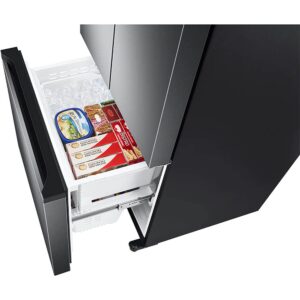 SAMSUNG RF18A5101SG 18 Cu. Ft. Smart Counter Depth French Door Refrigerator - Black Stainless