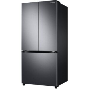 SAMSUNG RF18A5101SG 18 Cu. Ft. Smart Counter Depth French Door Refrigerator - Black Stainless