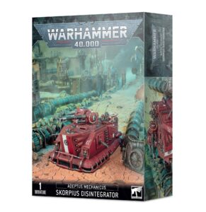 games workshop - warhammer 40,000 - adeptus mechanicus skorpius disintegrator