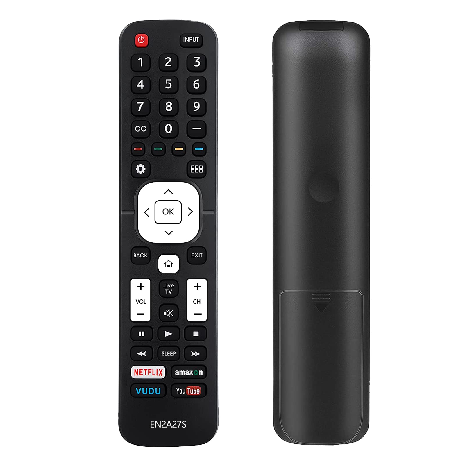 for Hisense Android TV Remote Control Compatible with All Hisense 4K LED HD UHD Android Smart TVs