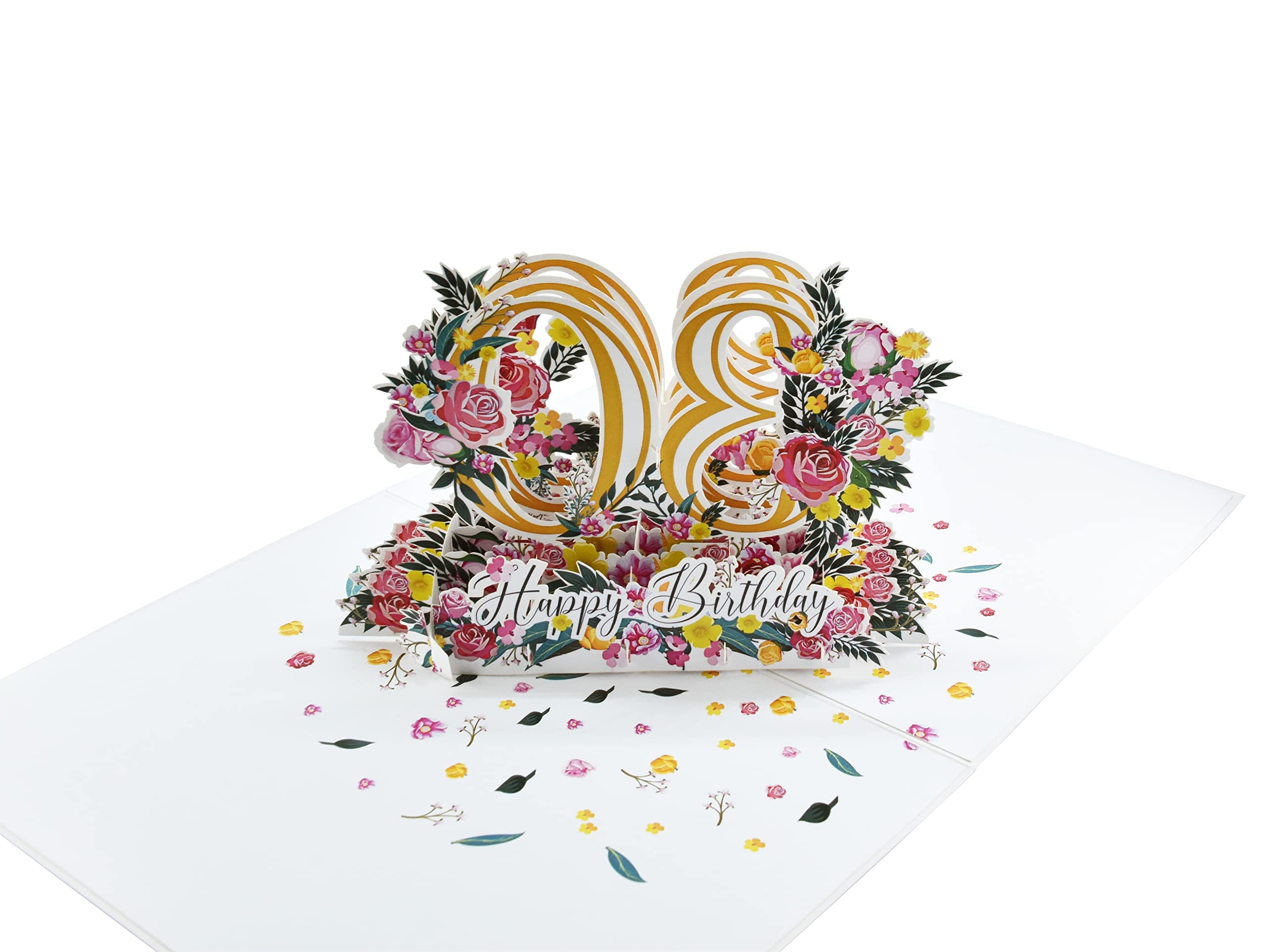 Happy 30th Birthday Pop Up 3D Greeting Card