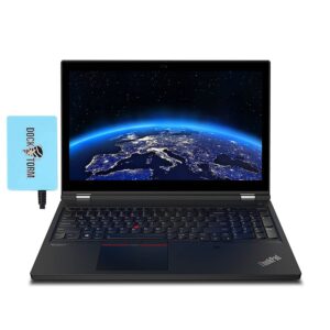 lenovo thinkpad p15 gen 1 workstation laptop (intel i9-10885h 8-core, 32gb ram, 2x512gb pcie ssd, rtx 3000, 15.6" 4k ultra hd (3840x2160) ips, backlit kb, fp reader, wifi 6, bt, webcam, win10p) w/hub