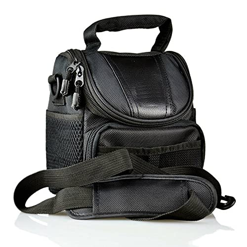 Camera Case Lightweight Black Strap Shoulder Bag for Olympus EP7 E-P7 PEN-F E-PL10 E-PL9 E-PL8 E-PL7 E-PL6 E-PL5 E-PL3 E-PL2 E-PL1 E-P5 E-P3 E-P2 E-PM2 E-PM1