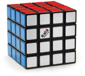 rubik’s master, the official 4x4 cube classic color-matching problem-solving brain teaser puzzle 1-player game toy for adults & kids ages 8+