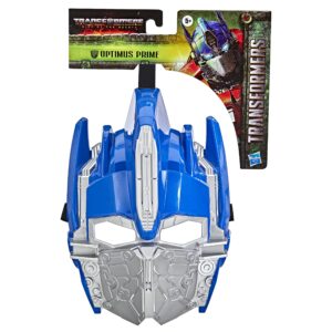 Transformers Toys Rise of the Beasts Movie Optimus Prime Roleplay Costume Mask for Ages 5 and Up, 10-inch