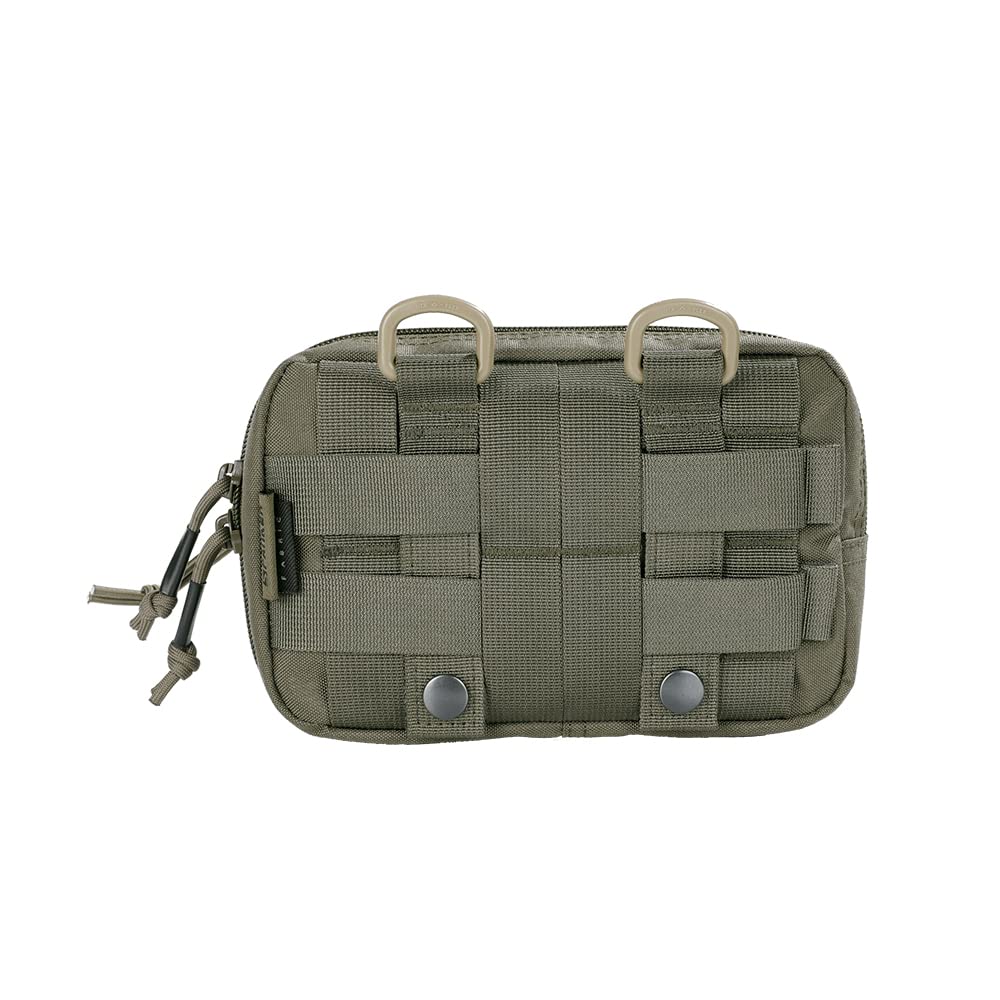 EXCELLENT ELITE SPANKER Tactical Molle Admin Pouch Compact Utility EDC Tool Bag with Shoulder Strap Nylon Belt Waist Bag for Tactical Accessories (RGN)