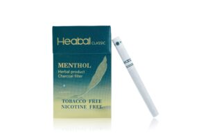 heabal herbal cigarettes - nicotine free & tobacco free 20/pack (menthol)