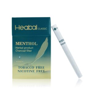 HEABAL Herbal Cigarettes - Nicotine Free & Tobacco Free 20/Pack (Menthol)