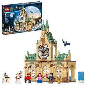 LEGO Harry Potter Hogwarts Hospital Wing 76398 Building Toy Castle Kit with Clock Tower, The Prisoner of Azkaban, includes Harry Potter, Hermione Granger, Ron Weasley & Madam Pomfrey Minifigures