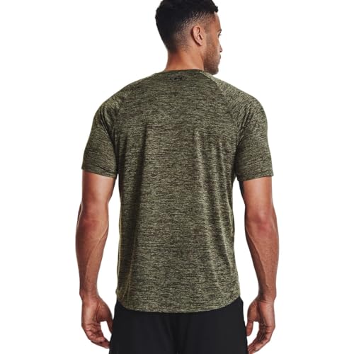 Under Armour Men's Tech 2.0 Short-Sleeve T-Shirt, (390) Marine OD Green / / Black, X-Large