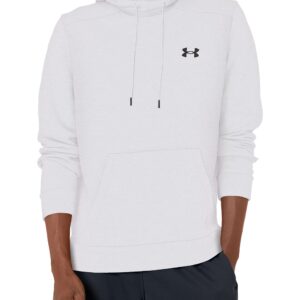 Under Armour Men's ArmourFleece Twist Hoodie, (014) Halo Gray / / Black, Medium