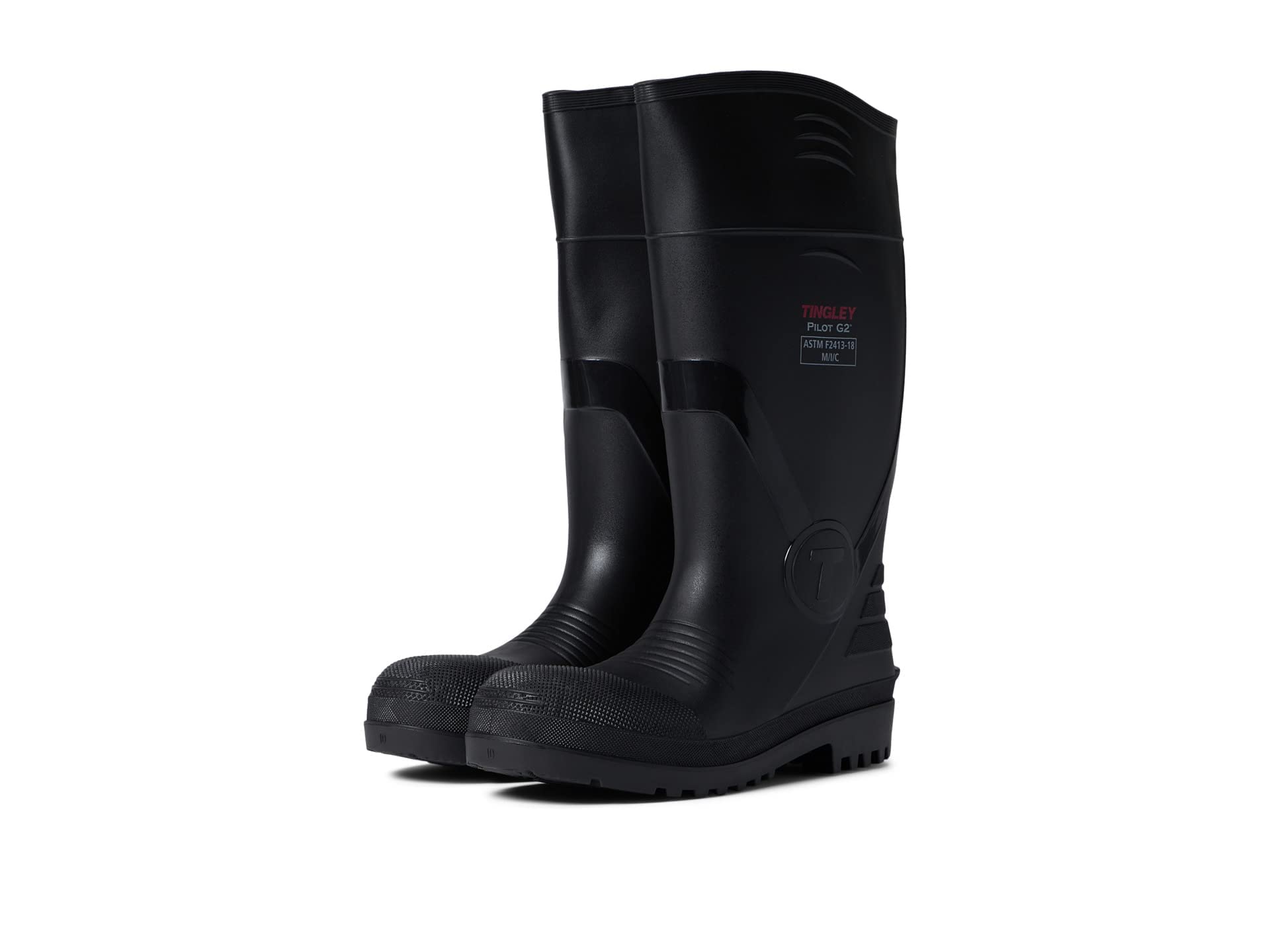 Tingley Pilot G2 31261 Safety Toe Knee Boot, Mens 11 / Womens 13, Black