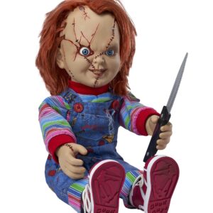 Spirit Halloween 2 Ft Talking Chucky Doll | Officially Licensed