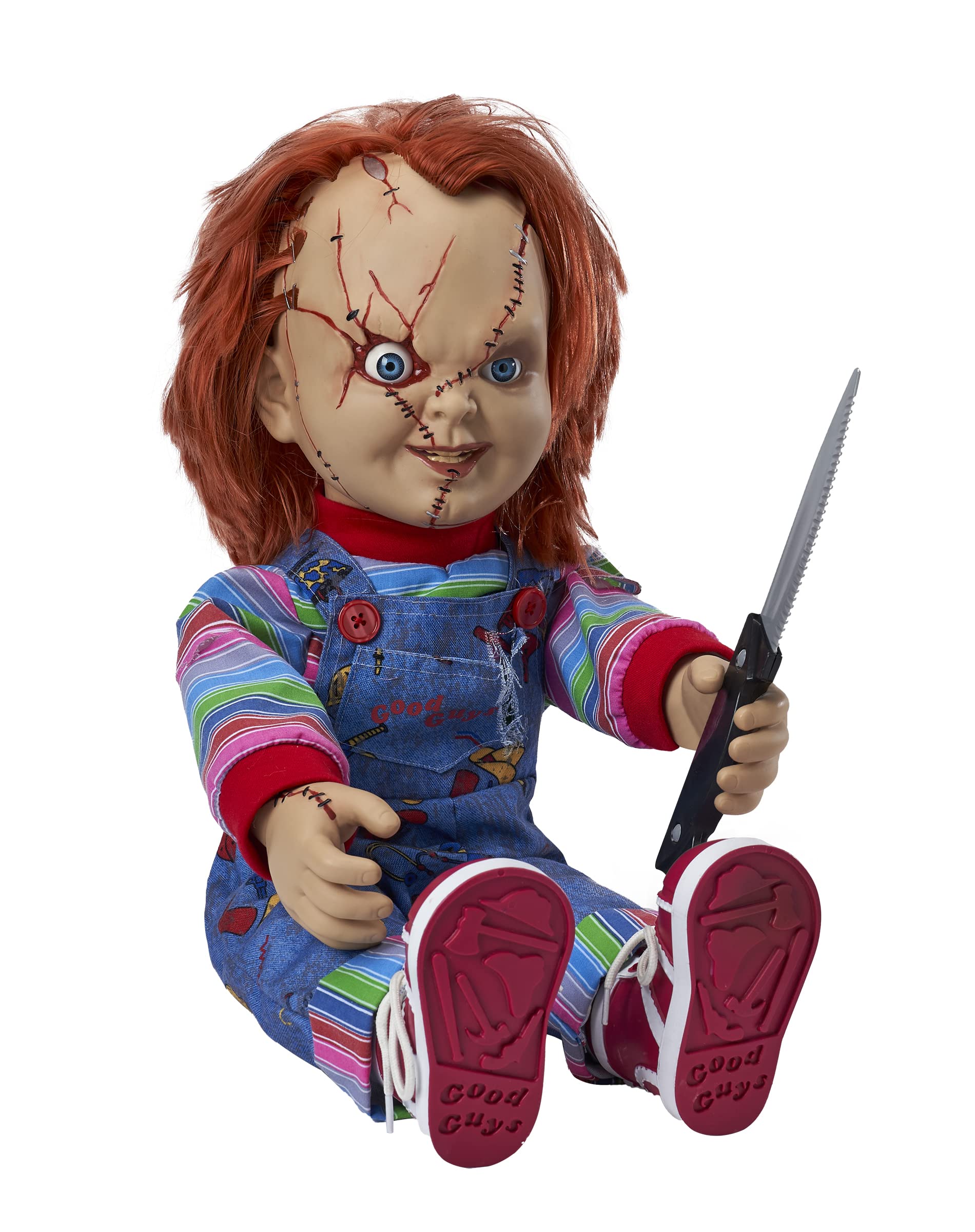 Spirit Halloween 2 Ft Talking Chucky Doll | Officially Licensed