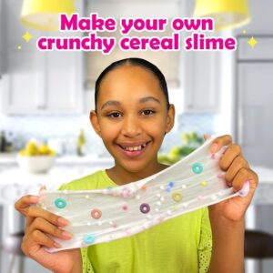 Original Stationery Milky Cereal Crunchy Slime Kit, All in One Slime Cereal Kit to make Really Crunchy Slime, Good Crunchy Slime and Slimes for Girls, Fun Family Activity and Gift Idea