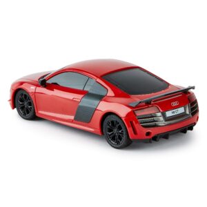 CMJ RC Cars Audi R8 GT 1:24 Scale Radio Controlled Car Licensed RC Car Series for Girls and Boys Age 8 9 10 11 12 Years Holiday Ideal Gift (Red)