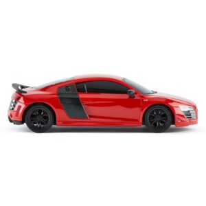 CMJ RC Cars Audi R8 GT 1:24 Scale Radio Controlled Car Licensed RC Car Series for Girls and Boys Age 8 9 10 11 12 Years Holiday Ideal Gift (Red)