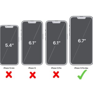 navor [3+3 PACK] 3 Pack Screen Protector & 3 Pack Camera Lens Protector Compatible with iPhone 13 Pro Max [6.7 inch] Tempered Glass, Bubble Free, Easy Installation, Sensitive Touch, Case Friendly