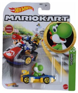 hot wheels mario kart yoshi - mach 8