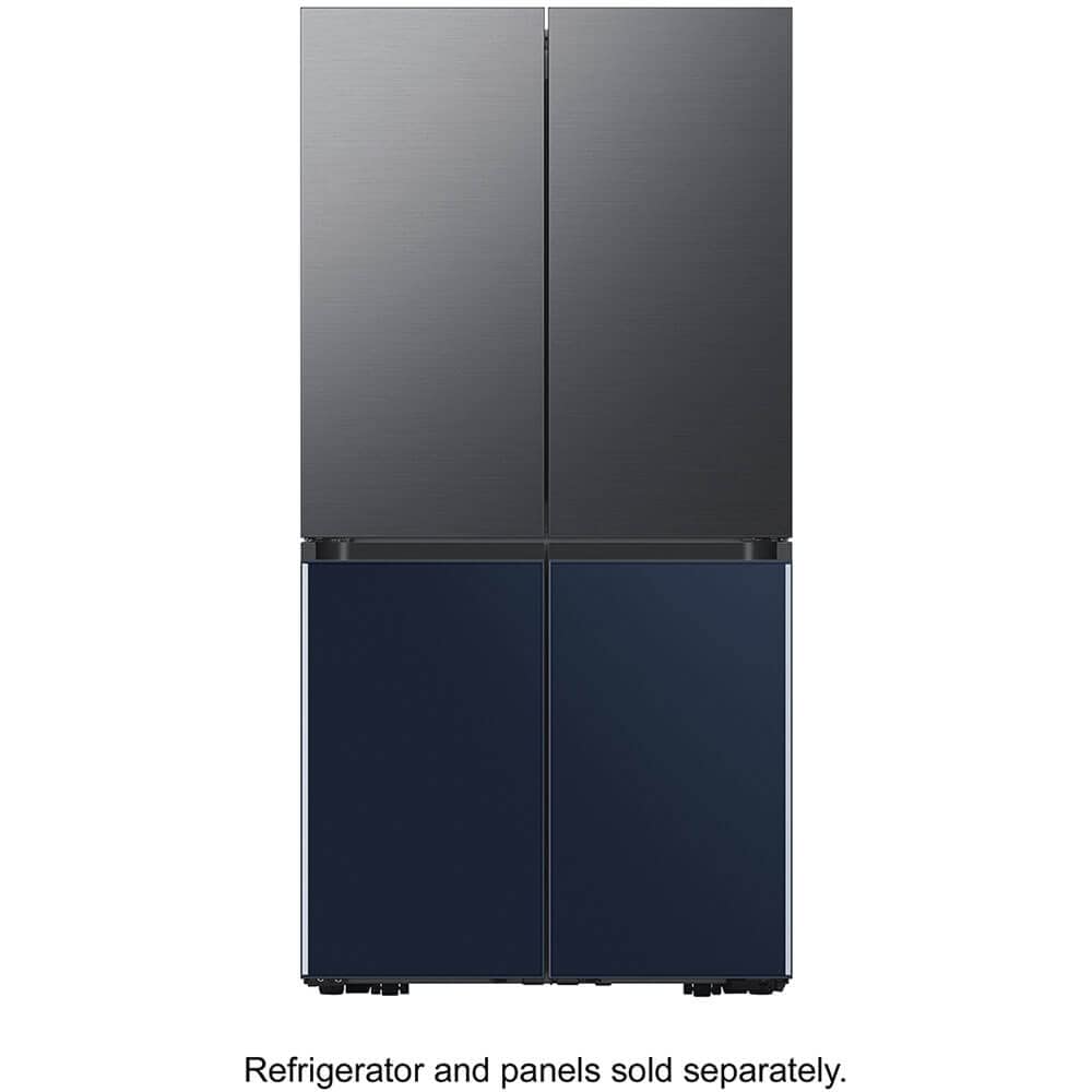 Samsung RAF18DUUMT BESPOKE 4-Door Flex Refrigerator Top Panel in Matte Black Steel