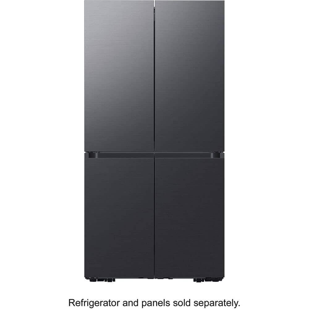 Samsung RAF18DUUMT BESPOKE 4-Door Flex Refrigerator Top Panel in Matte Black Steel