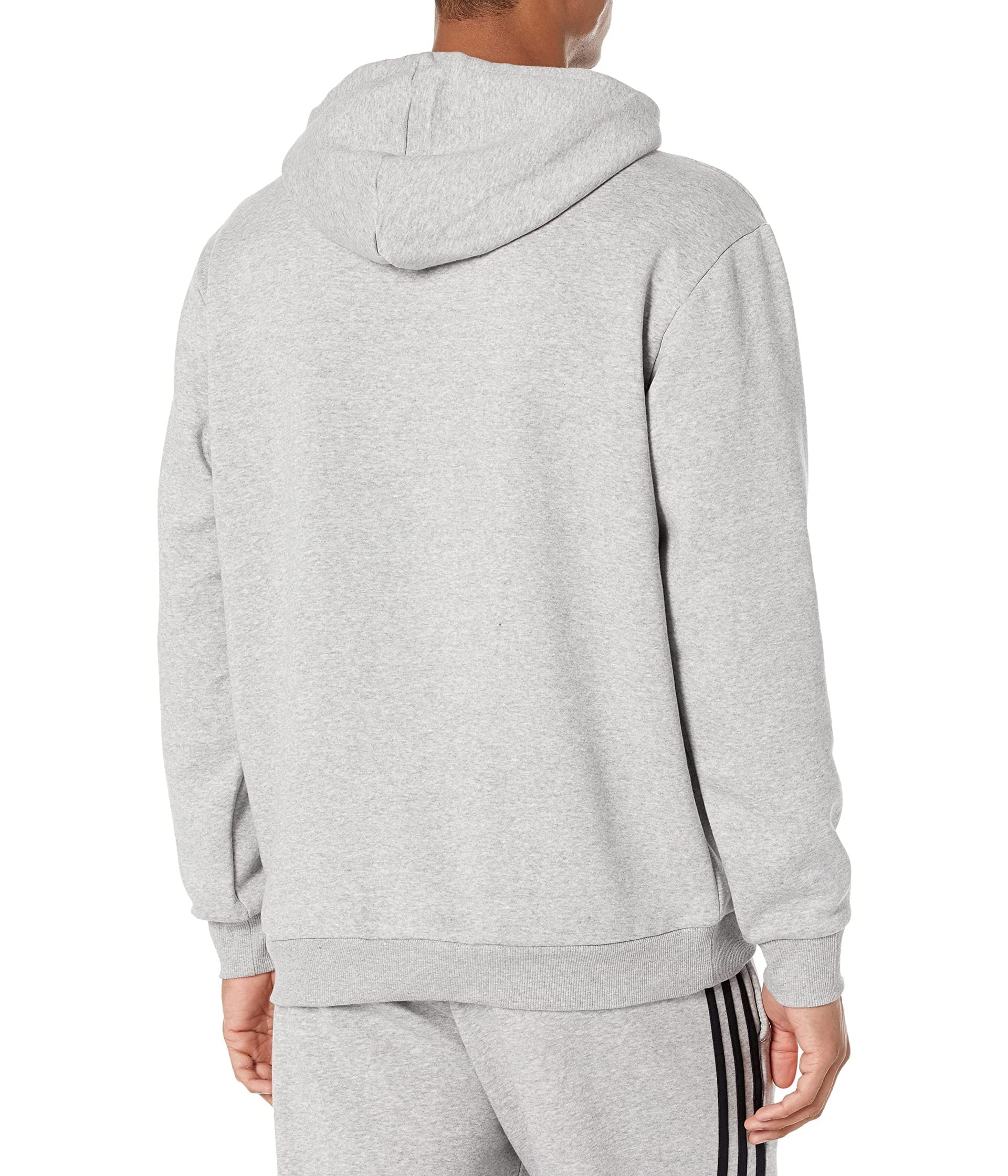 adidas Men's Essentials Camouflage Printed French Terry Hoodie, Medium Grey Heather, Large