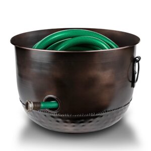 LifeSmart Hose Storage Pots (Bronzed Mocha, Simple Sanctuary)