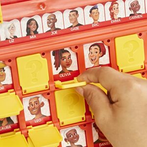 Hasbro Gaming Guess Who? Original,Easy to Load Frame,Double-Sided Character Sheet,2 Player Board Games for Kids,Guessing Games for Families,Ages 6 and Up