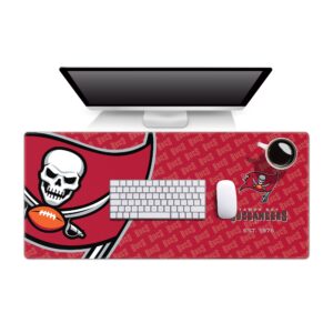 youthefan nfl tampa bay buccaneers logo series desk pad