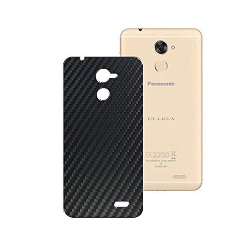 Puccy 2 Pack Back Screen Protector Film, compatible with Panasonic ELUGA Pulse Black Carbon TPU Guard Cover （ Not Tempered Glass/Not Front Screen Protectors ）