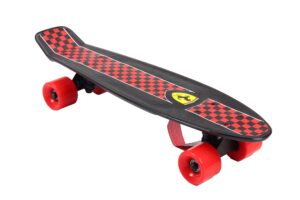 dakott ferrari complete 22.5' inches cruiser skateboard, black