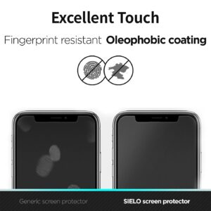 SIELO Matte Screen Protector for iPhone 13, Paper Texture, Anti Glare, Anti Finger Print PET Film [3 Packs] - iPhone 13 Screen Protector | iPhone 13 Pro Max Screen Protector | iPhone Screen Protector