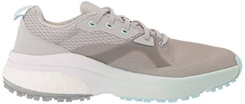 adidas Women's Solarmotion Spikeless Golf Shoes, Grey Two/Footwear White/Almost Blue, 8.5