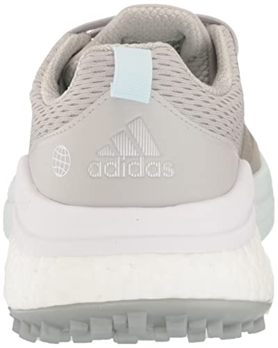 adidas Women's Solarmotion Spikeless Golf Shoes, Grey Two/Footwear White/Almost Blue, 8.5