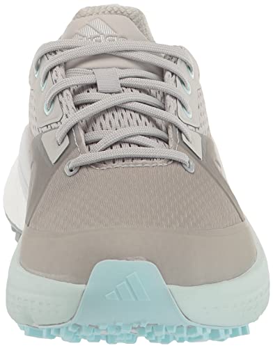 adidas Women's Solarmotion Spikeless Golf Shoes, Grey Two/Footwear White/Almost Blue, 8.5