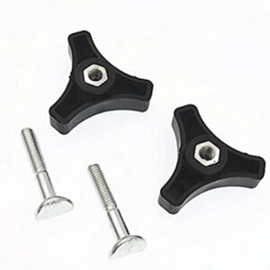 2 Pack Triangle Handle Knob Screw Bolt Fit for Honda Lawn Machine/Lawn Mower