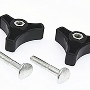 2 Pack Triangle Handle Knob Screw Bolt Fit for Honda Lawn Machine/Lawn Mower