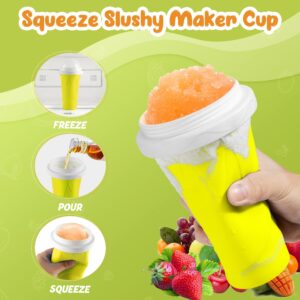 RELPOM Slushie Maker Cup, TIK TOK Magic Quick Frozen Smoothies Cup, Cooling Cup, Slushy Cup, Cool Stuff Things Gadgets Funny Gifts for Kids & Great Stocking Stuffers & White Elephant Gift