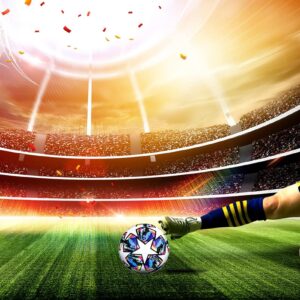 RNNTK 2024 Champions League Football Fans Memorabilia Soccer Regular No. 5 Ball Birthday Present, Size 5