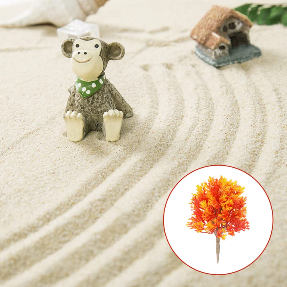 Totority Fall Decor Fall Decor Home Decor Model Maple Trees Miniature Model Trees Model Scenery Trees for DIY Crafts Building Landscape Natural Fish Tank Ornaments Fall Decor Home Decor Home Decor