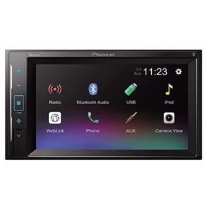 Pioneer DMH-241EX Digital Multimedia Receiver (Does not Play Discs) Bundled with + (1) License Plate Style Backup Camera