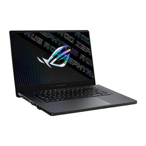 2021 ASUS ROG Zephyrus 15.6" QHD 165Hz Gaming Laptop Computer, AMD Ryzen 9-5900HS, 40GB RAM, 1TB PCIe SSD, Backlit Keyboard, NVIDIA GeForce RTX 3080 Graphics, Six Speakers, Win 10, Gray, 32GB USB Card