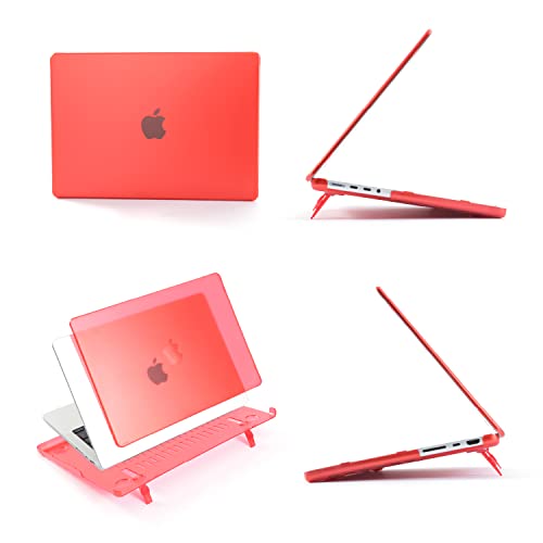 mCover Case Compatible ONLY for 2021~2023 14.2” MacBook Pro A2442 Laptop Computer (with M1 | M2 Pro/Max Chip, Liquid Retina XDR Display, MagSafe3 + HDMI connectors) - Orange