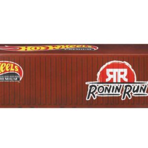 Hot Wheels Ronin Run Container Set, 5 1:64 Scale Premium Cars in Collectible Container, Metal/Metal Body & RealRiders Tires, for Collectors